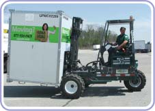 ReloCube and All-Terrain Forlift
