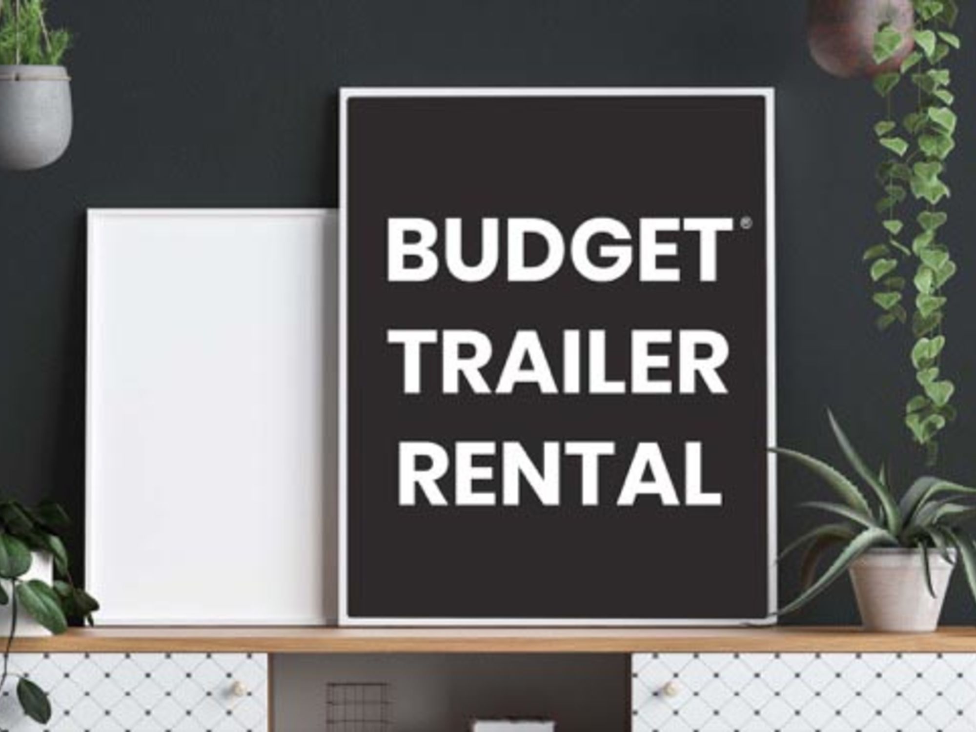 budget trailer rental coupon