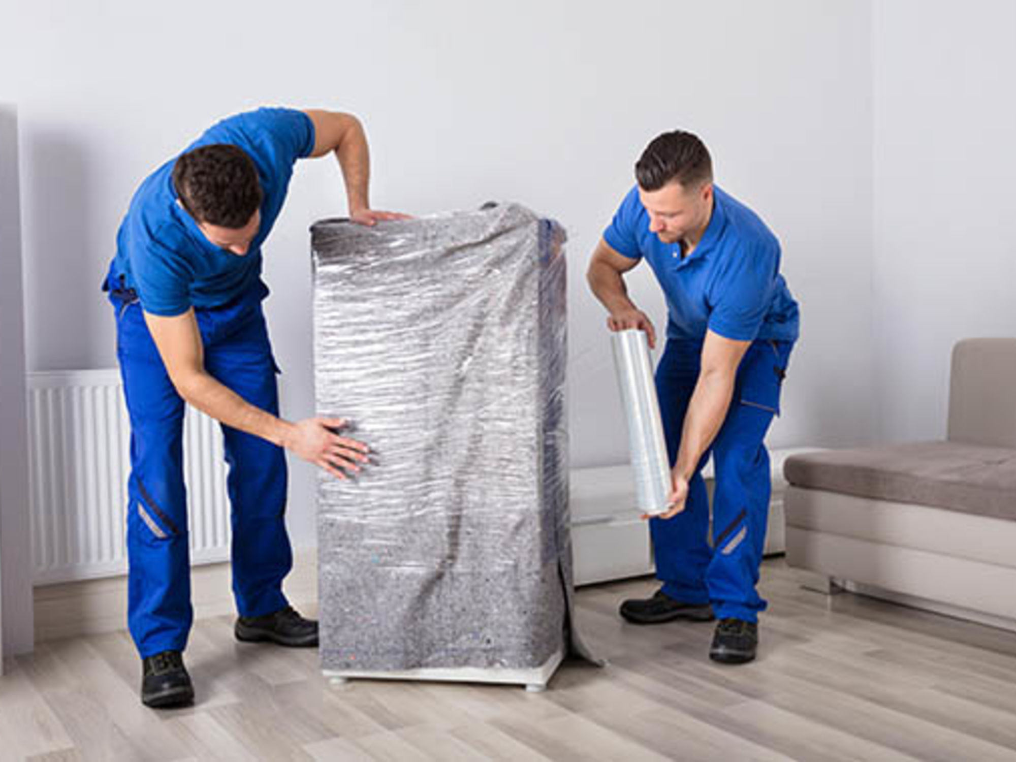 How to Use Plastic Wrap for Moving